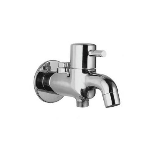 Jaquar 2 Way Bib Cock With Wall Flange, FLR-GDS-5041N